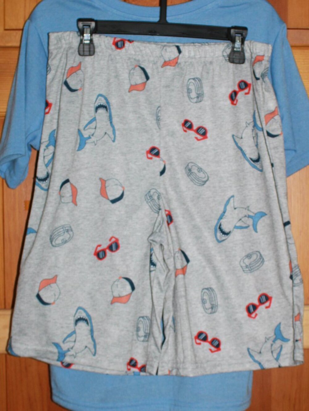 Wonder Nation Shark & Pancakes Print 2pc. Sleepwear Set - Picture 2 of 8
